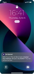 Catch-up — Push Notification